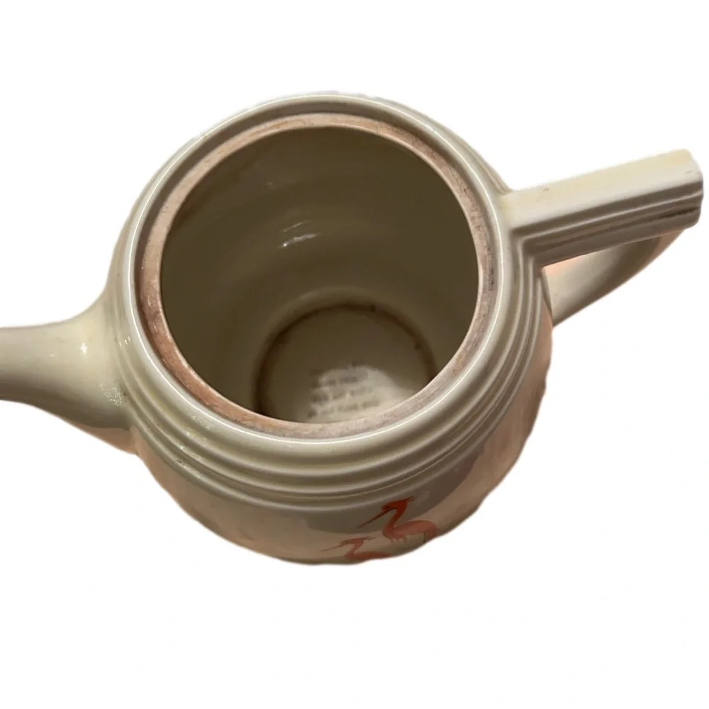 Drip o Lator flamingo teapot kettle.